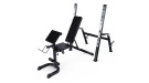 Скамья со стойками под штангу DFC GORILLA черная, с партой для бицепса Скамья со стойками под штангу DFC GORILLA черная, с партой для бицепса