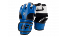 Перчатки MMA тренировочные с открытой ладонью (Синие S/M) UFC