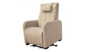 Кресло реклайнер с подъемом FUJIMO SYNERGY LIFT WIDE LOUNGER F3005 FLWL Ваниль (Sakura 4)